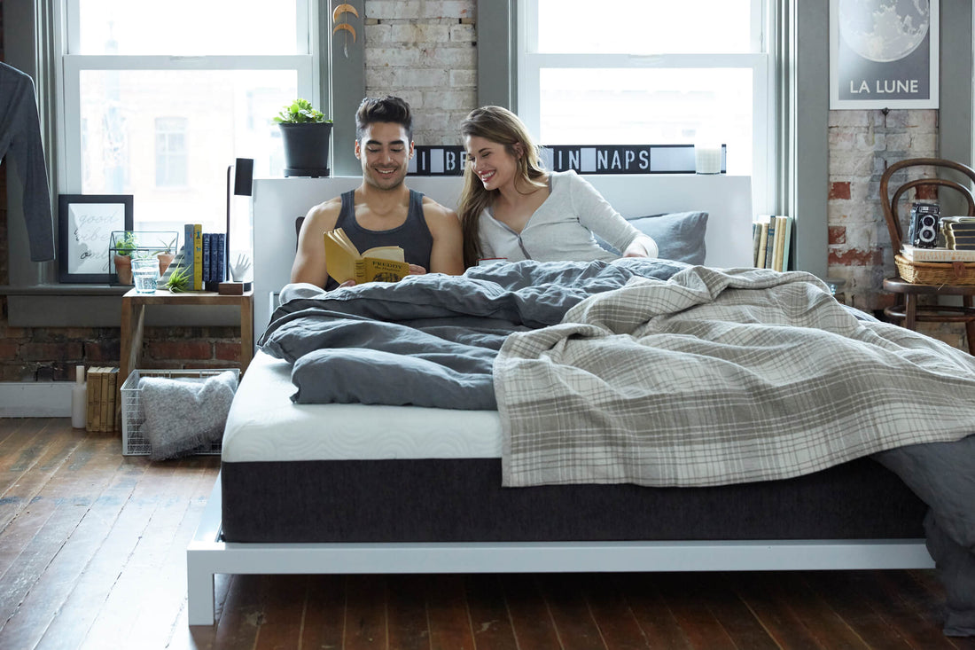 Couple in bed