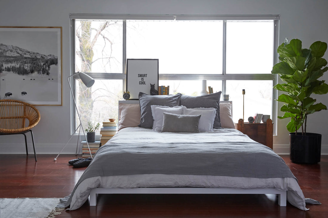 bright bedroom