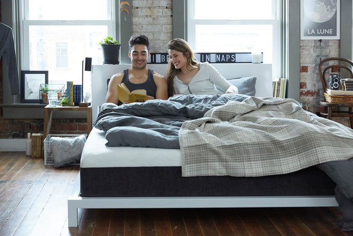 Couple in bed