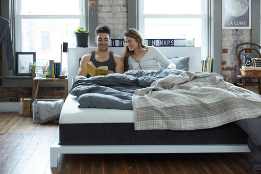 Couple in bed